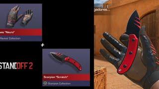 Standoff 2 | Gloves neuro + Scorpoin Scratch