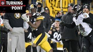 Antonio Brown Continues MVP Level Season Against Ravens (Week 14) | NFL Turning Point