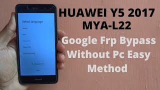 Huawei Mya l22 Frp Bypass | Huawei Y5 Prime Frp Bypass | y5 Google Account Bypass Unlock