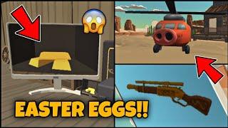  NEW EASTER EGGS IN CHICKEN GUN NEW UPDATE 4.2.0!! NEW SECRET LOCKER AND MORE EASTER EGGS