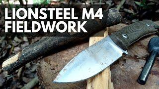 LionSteel M4 in the Field for Jungle Bushcraft