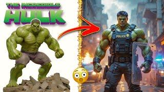 Avengers Reimagined as Super Cops – Epic Transformations! @ComicAvengers