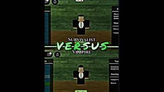 Survivalist class vs Vampire class (In terms of usability) edit