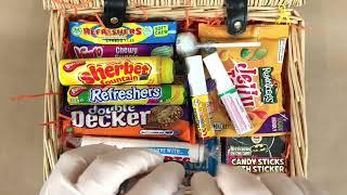 Creating the Retro Delights Mini Hamper