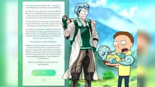 Rick and Morty Pokemon Go dub by Redditors