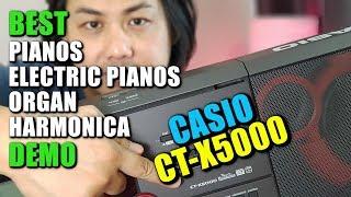 Casio CT-X5000 | Tones - Piano, EP, Organ, Harmonica Demo & Review | Casio CT-X9000IN