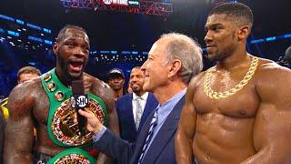 Anthony Joshua vs. Deontay Wilder - "The $500 Million Superfight" (USA vs. UK)