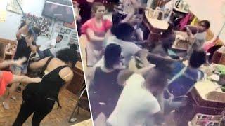 Brawl Erupts at New York Nail Salon After Customer Complains About Service