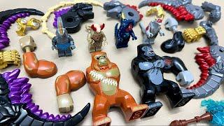 Lego Godzilla X Kong | Skar King Vs Kong And Godzilla | Unofficial Lego Big Figure