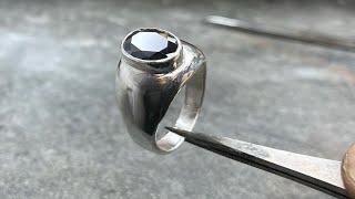 Silver Ring making