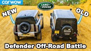 New vs Old Land Rover Defender: Up-Hill DRAG RACE & Off-Road Battle!