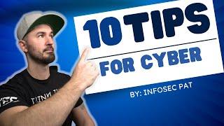 Here Are My Top 10 Cybersecurity Tips For YOU - InfoSec Pat