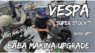 Vespa Primavera S 150 engine upgrade. Super stock #20