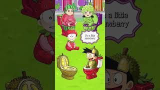 Who entered Nobita's strawberry toilet? #doraemon #nobita #trend #cartoon #shorts