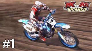 MX vs. ATV Untamed  - Xbox 360 / Ps3 Gameplay Playthrough X- Cross Tournament PART 1