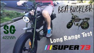 Super 73 SG Retro eBike Long Range Distance Test - Andrew Penman EBoard Reviews- Vlog No.155