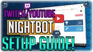 Nightbot Tutorial - Twitch/YouTube Setup (Commands, Giveaways, Spam Protection + More)