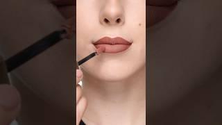 How to Create this Nude Ombré Matte Lip | Easy Lip Combo Tutorial #lipswatch