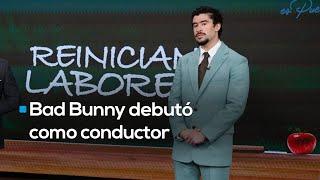 ¡BAD BUNNY INFORMÓ A TODA UNA NACIÓN! | El artista se destapó como un conductor de noticias