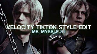 “Me, Myself & I” Velocity Tiktok Style Edit Preset - ALIGHT MOTION