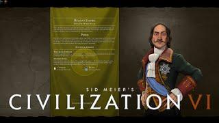 Civilization 6 - Peter the Great - Immortal - Part1