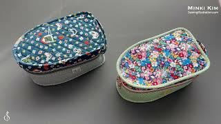 Travel Case for Mini Iron | Iron Storage | Oliso Mini Iron Case |  Fabric Sewing Bag DIY | 다리미가방 만들기