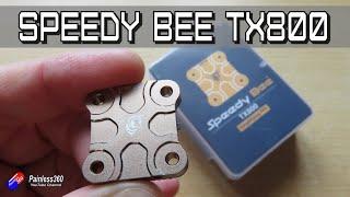 NEW Speedy Bee TX800: 800mW VTX that looks like jewelry!