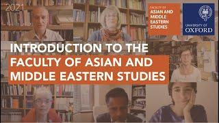 Introduction | University of Oxford Faculty of Asian and Middle Eastern Studies