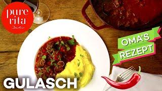 ️ Gulasch Rezept mit Geheimzutat  Rindergulasch (Rezept)