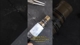 Replacing Hyundai Accent AC Compressor ECV