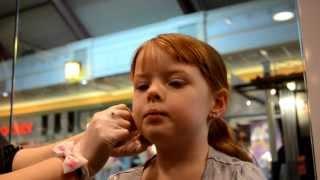 Miss Alli Gets Her Ears Pierced!