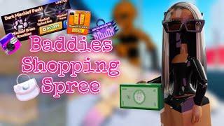 Baddies Shopping Spree! * 7k+ robux * [15k subs giveaway] (ROBLOX BADDIES)