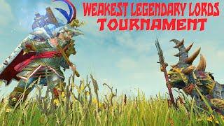 Who is the weakest Legendary Lord? Weakest Melee Legendary Lords Tournament. Total War Warhammer 2