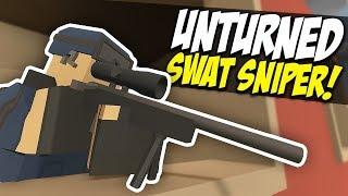 SWAT SNIPER - Unturned Roleplay | Stopping Bank Robbers!