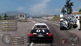 Swervin in a Crown Vic \ CarxDrift | Logitech G29 Wheel setup w/ handbrake and shifter