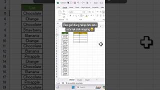 Hitung rekap data otomatis di EXCEL #excel #exceltips #exceltricks #tutorexcel #belajarexcel