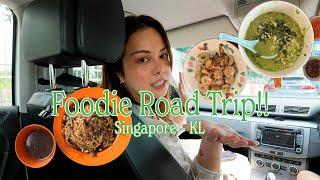 Foodie Road Trip from Singapore to KL | Driving from Singapore to Malaysia and What to Eat