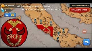 Grow Empire: Rome - Episode 1: Battle of Latina and Battle of Civitavecchia.