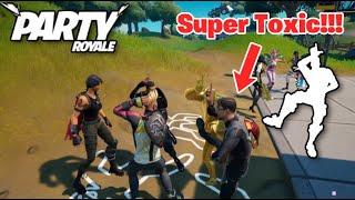 Emote Battles Against the Most TOXIC players you'll ever see in Party Royale