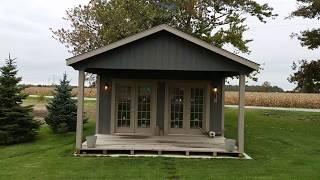 Backyard bar shed walk thru "the matt cave"