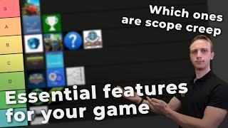 Tierlisting the BEST FEATURES for your game