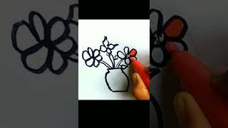 #easy flower #beaut flower #cute flower #simple flower #colour flower #art flower #children flower