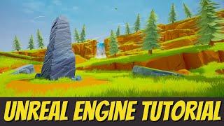 Unreal Engine 4 Tutorial - Creating A Grassy Field 3D Environment