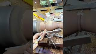 The Phoenix Vase | Reclaiming Burnt Wood Beauty #woodturning #wood #woodscraft #woodturner #diywood