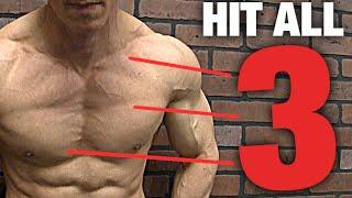 Home Chest Exercises (UPPER, MID, LOWER CHEST!!)
