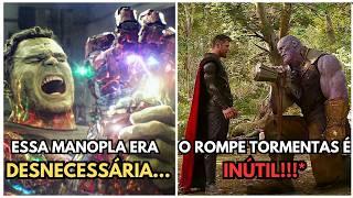 6 COISAS SEM SENTIDO NO UNIVERSO MARVEL!!! (UCM)