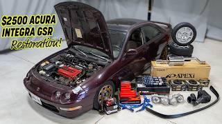 We Just Saved this RARE Acura Integra GS-R from the Scrap Yard!