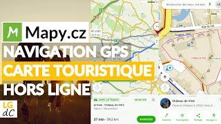 Mapy.cz : une app de navigation GPS et cartes hors ligne simple et polyvalente | randonnées, vélo...