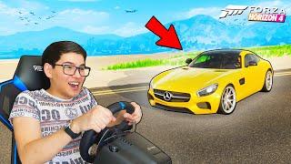 ДАНИК ҚЫМБАТ МЕРСЕДЕС САТЫП АЛДЫ!!! РУЛЬ + FORZA HORIZON 4