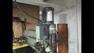 Retrofitting a motor on Johansson Drill Press Part 2/2